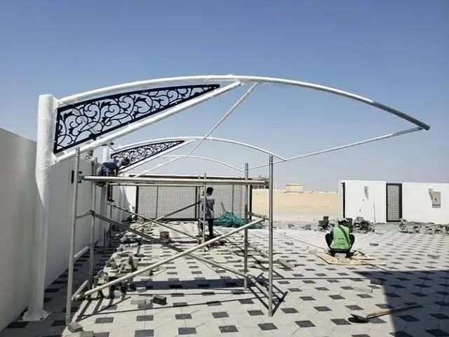 مظلات مواقف سيارات الطائف وجدة– تصميم وتركيب مظلات فاخرة