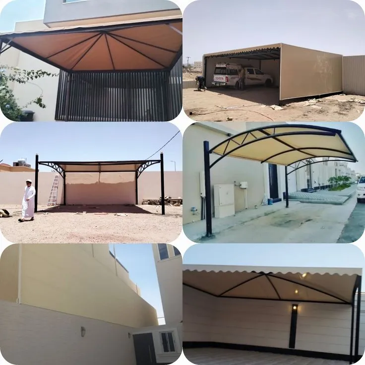 مظلات سيارات لجميع السيارات |أفضل فني مظلات سيارات في الرياض