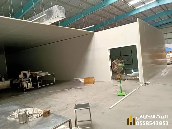تركيب واجهات ساندوتش بانل للمباني التجارية والمصانع بالقصيم الرس