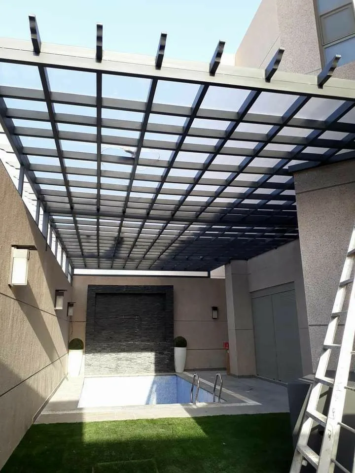 تصميم مظلات سطح لكسان في الطائف الباحة جدة