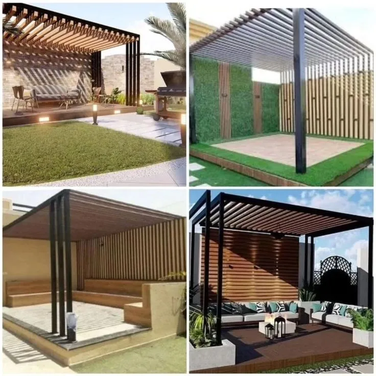 تصميم مظلات سطح لكسان في الطائف الباحة جدة