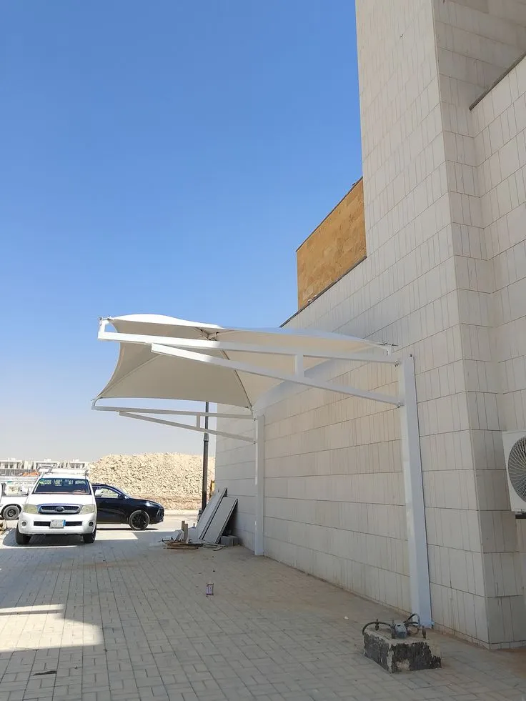 مظلات سيارات قماش مقاومة للشمس والحرارة في الطائف والباحة