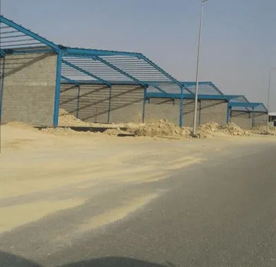 أفضل ورشة حداد لتنفيذ  هناجر مستودعات ساندوتش بنل الطائف