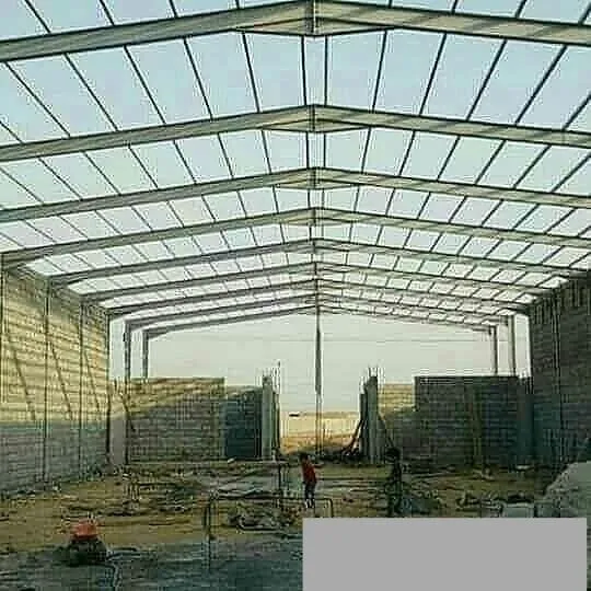 أفضل ورشة حداد لتنفيذ  هناجر مستودعات ساندوتش بنل الطائف