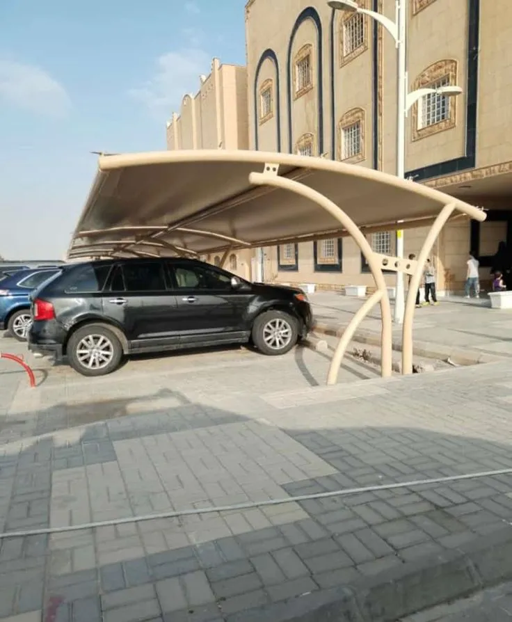 مظلات مواقف سيارات الطائف وجدة– تصميم وتركيب مظلات فاخرة