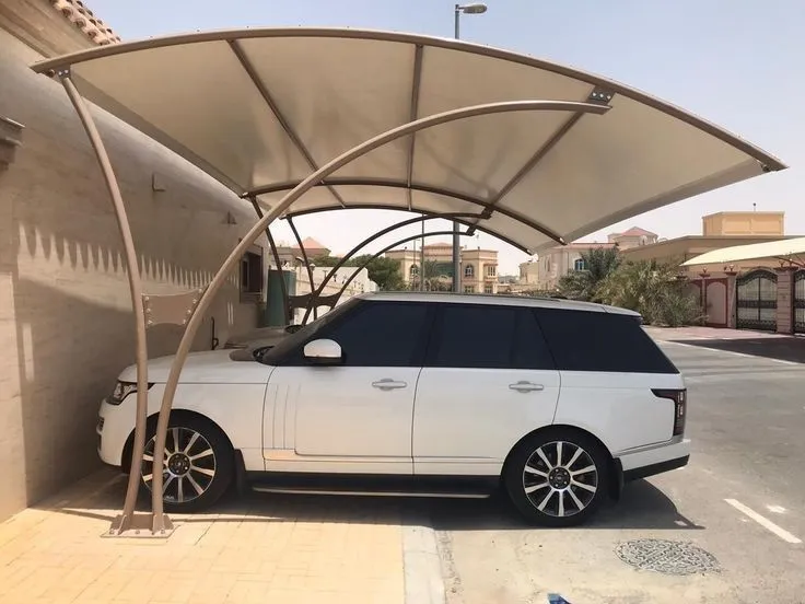 مظلات مواقف سيارات الطائف وجدة– تصميم وتركيب مظلات فاخرة