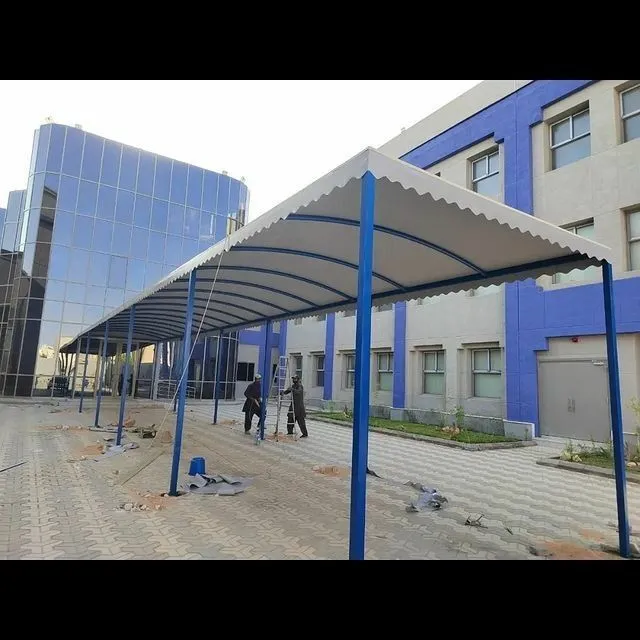 مظلات مواقف سيارات مودرن تحمي المركبات من الشمس جدة 