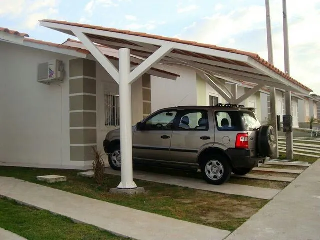 عمل مظلة سيارات تصميم فخم مودرن في الرياض