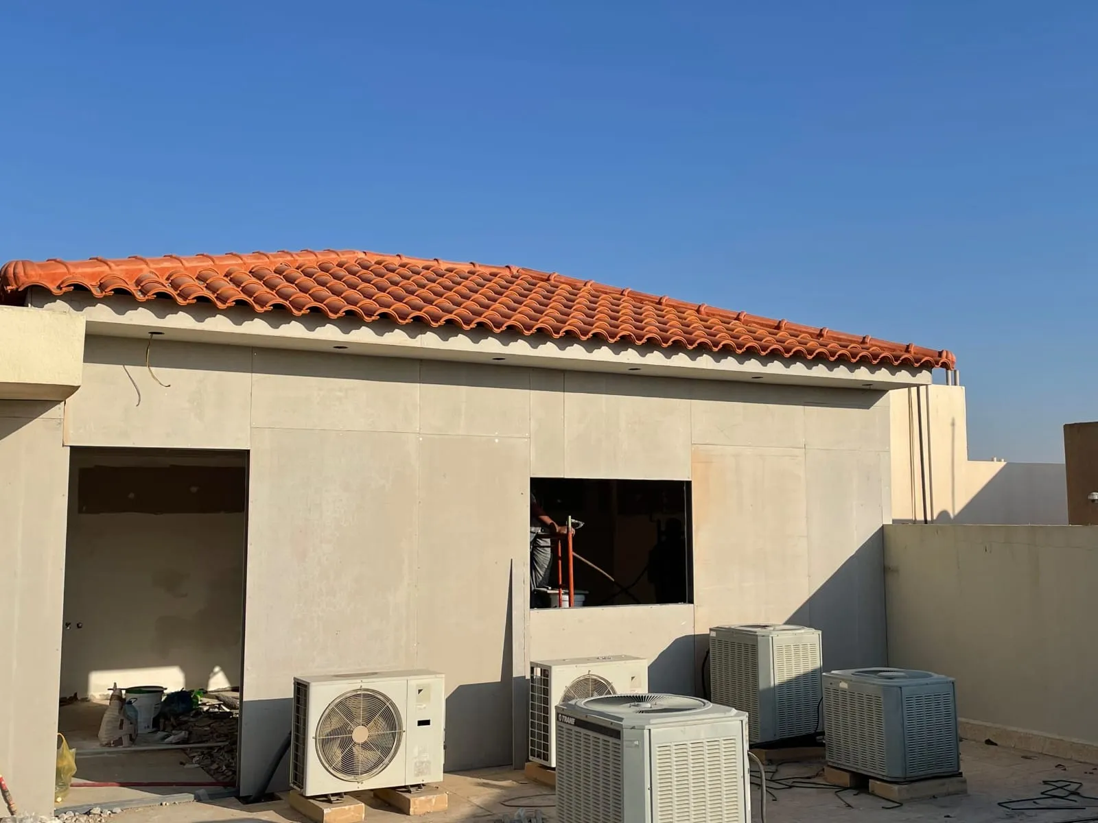 تشطيب  بناء ملحق بالحوش جدة